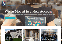 Tablet Screenshot of beyondbordersscotland.com